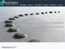 Tablet Screenshot of eutropics.com